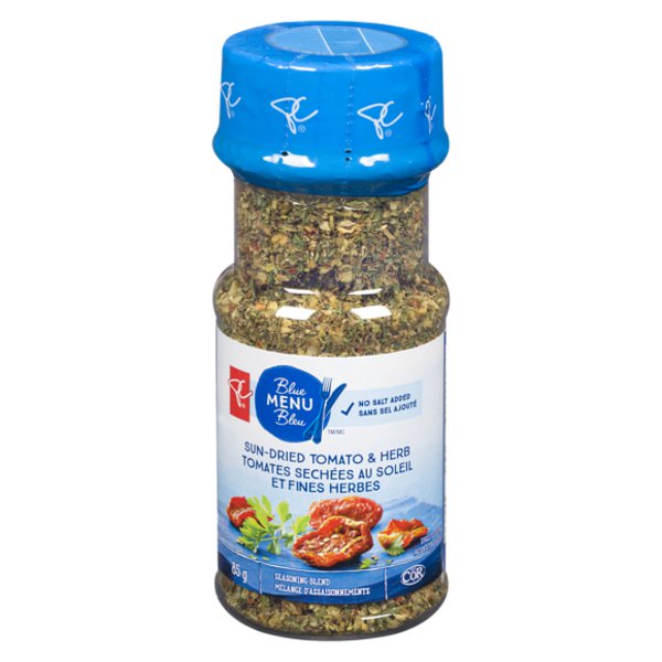 Presidents Choice Blue Menu Tomato & Herb Spice Mix