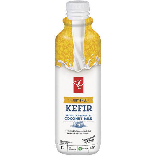 Presidents Choice Dairy Free Kefir Probiotic Fermented Coconut Milk