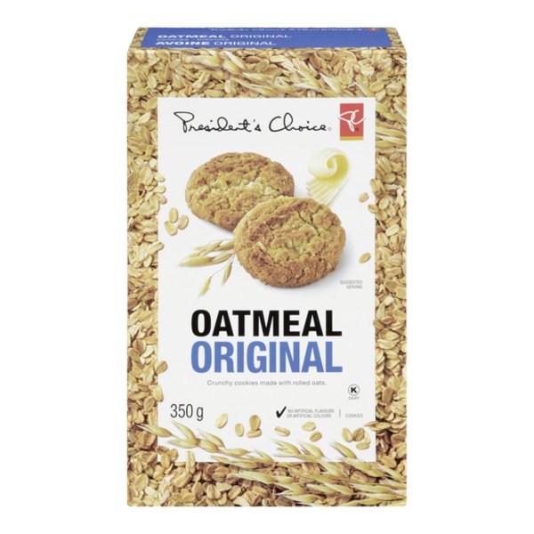 Presidents Choice Oatmeal Cookies