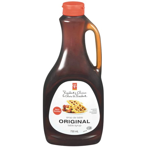 Presidents Choice Original Syrup