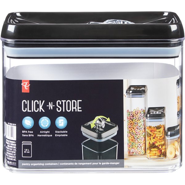 President's Choice 1.8 Liter Click & Store Regular Container