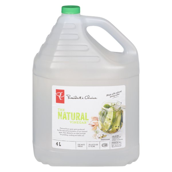 Presidents Choice Natural Vinegar