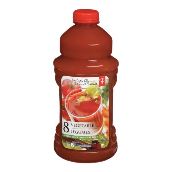 Presidents Choice Blue Menu Tomato 8 Vegetable
