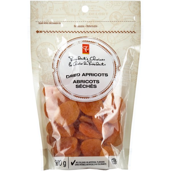 Presidents Choice Dried Apricots