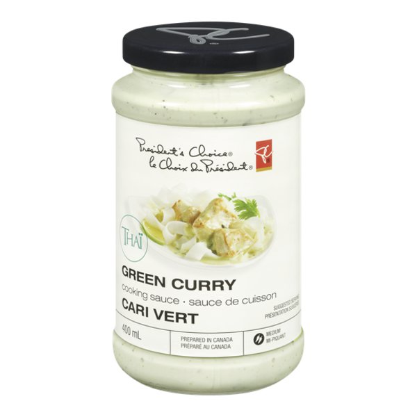 Presidents Choice Thai Green Curry Sauce