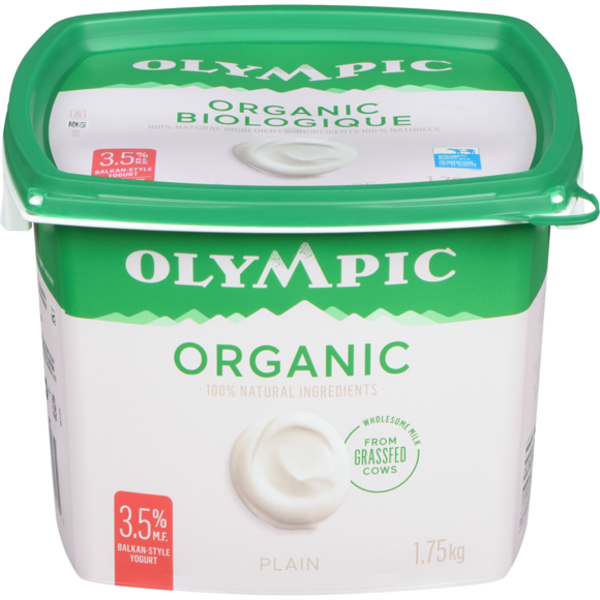 Olympic Organic Yogurt, Plain