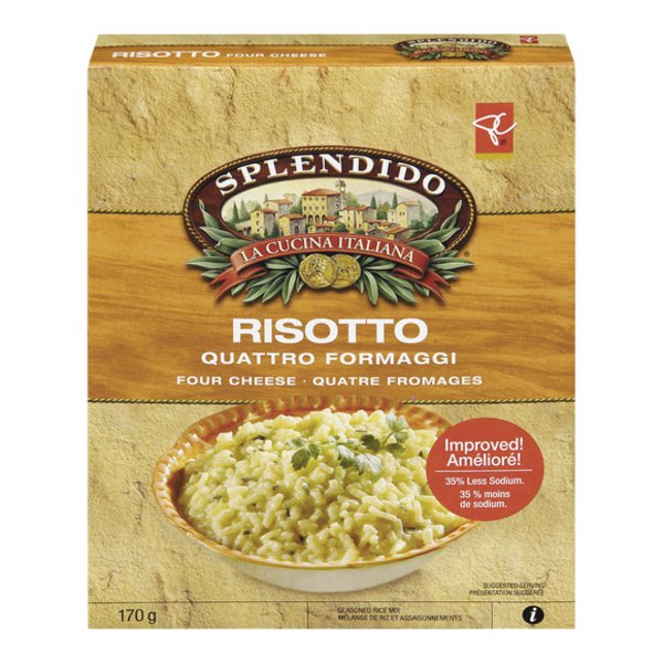 Presidents Choice Splendido Risotto Four Cheese