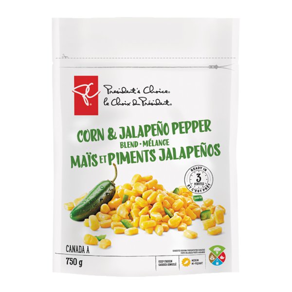 President's Choice Corn & Jalapeño Pepper Blend