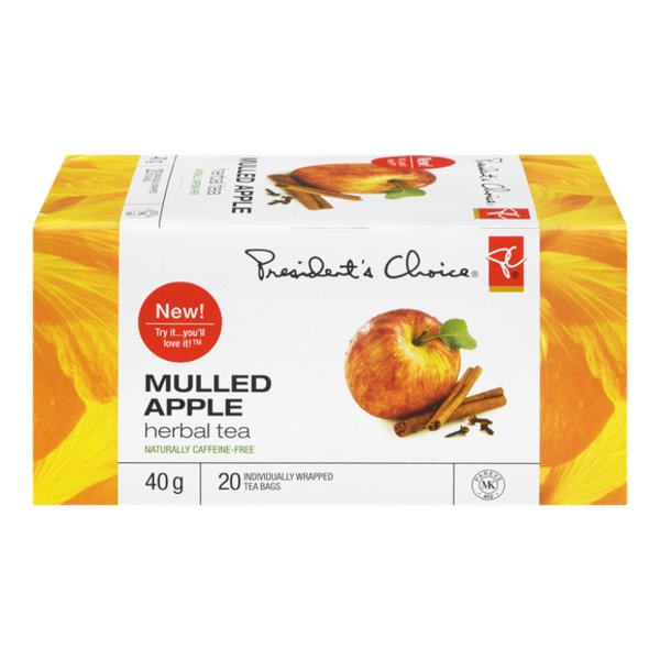 President's Choice Mulled Apple Herbal Tea