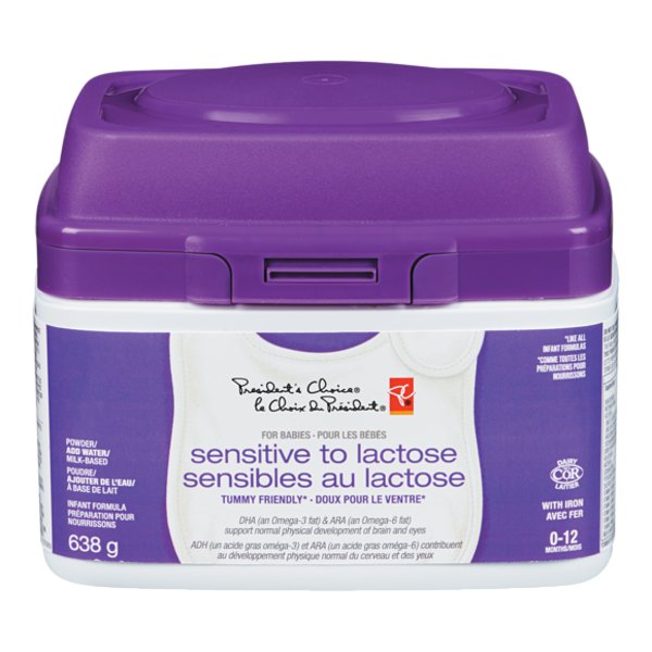 Presidents Choice Free Tub Lactose
