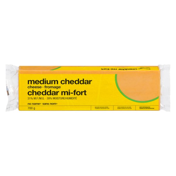 No Name Medium Cheddar Cheese