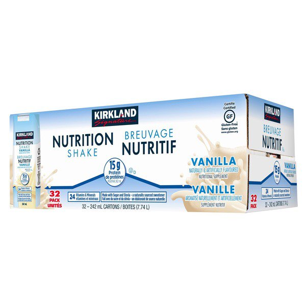 Kirkland Signature Complete Nutrition Vanilla Shakes