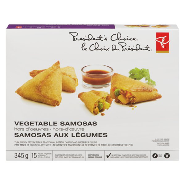 President's Choice Vegetable Samosas