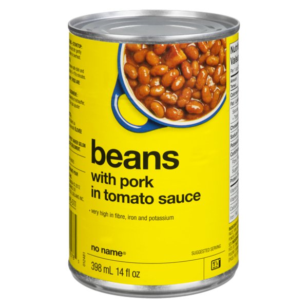 No Name Baked Beans Pork in Tomato Sauce