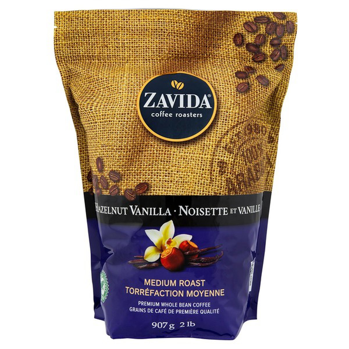 Zavida Hazelnut Vanilla Coffee (907g)
