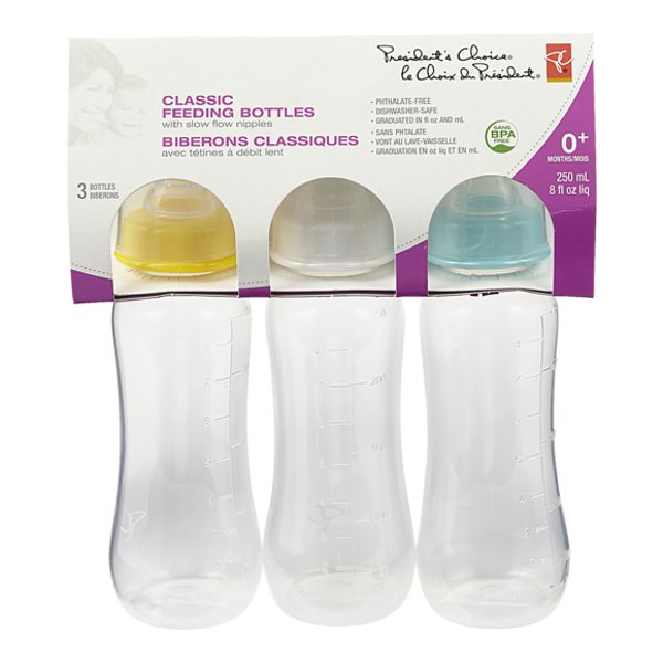 Presidents Choice Classic Bottles