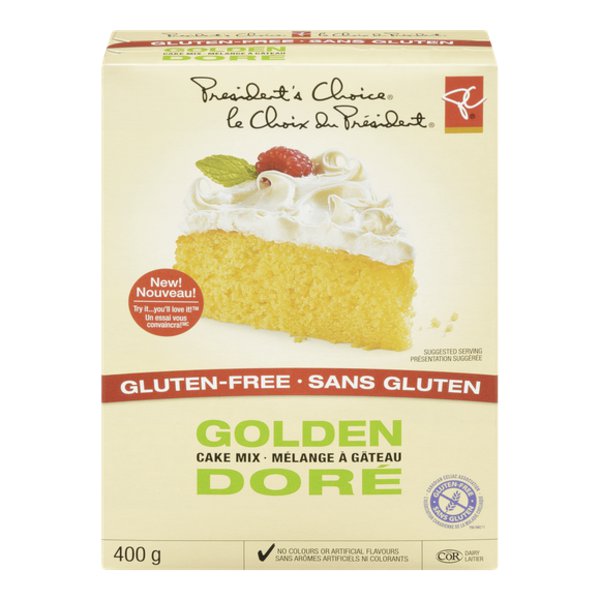Presidents Choice Gluten Free Golden Cake Mix