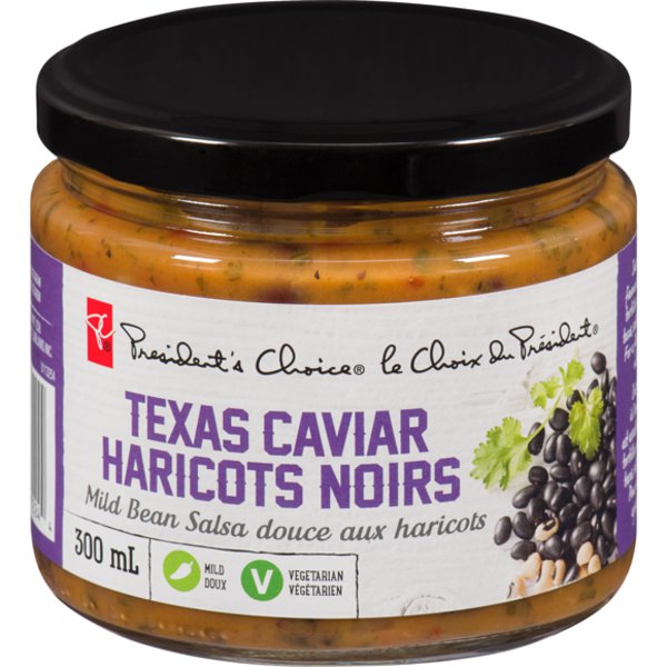 President's Choice Texas Caviar Mild Bean Salsa