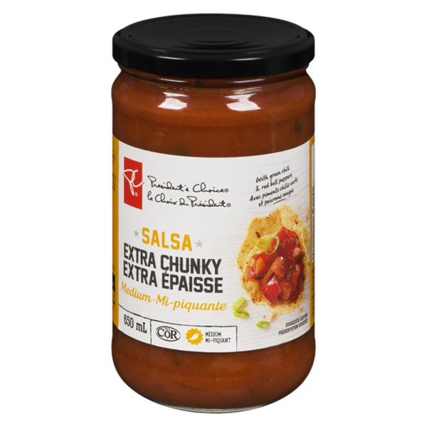 President's Choice Medium Extra Chunky Salsa