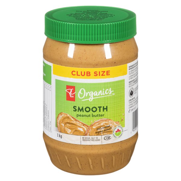 President's Choice Organic Peanut Butter Club Pack
