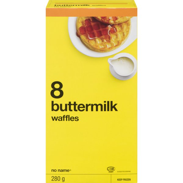 No Name Buttermilk Waffles