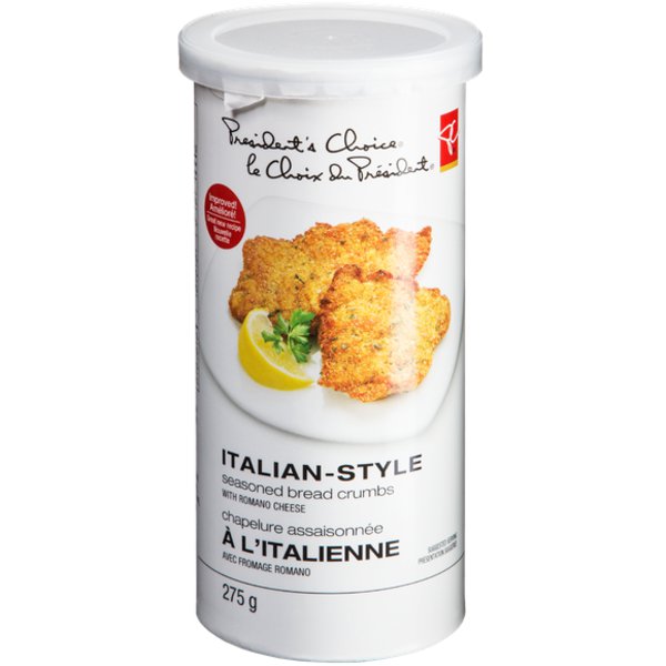 Presidents Choice Italian Style Bread Crumbs