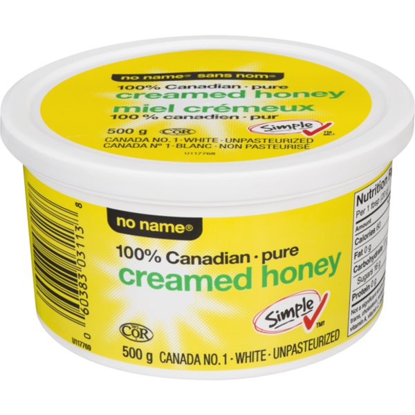 No Name Clover Creamed Honey
