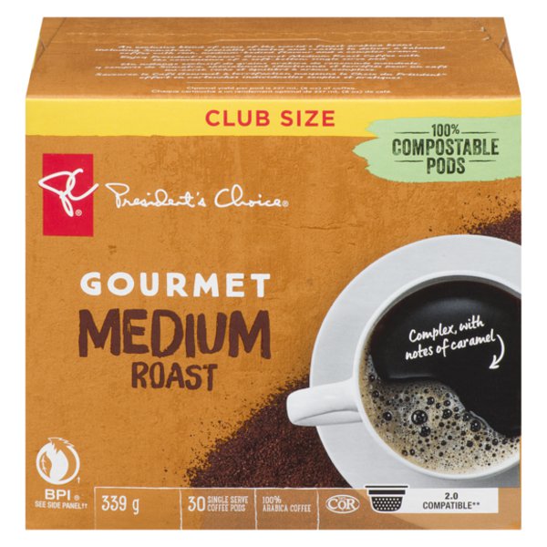President's Choice Medium Roast Gourmet Single Serve Coffee K-Cups
