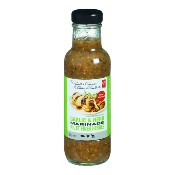 Presidents Choice Garlic & Herb Marinade