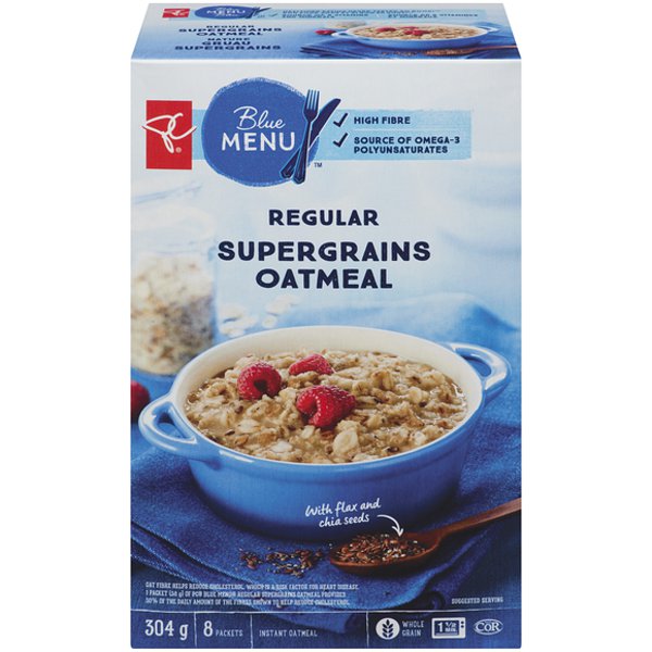 President's Choice Instant Oatmeal