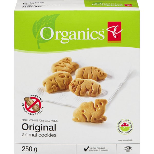 Presidents Choice Organic Original Animal Cookies