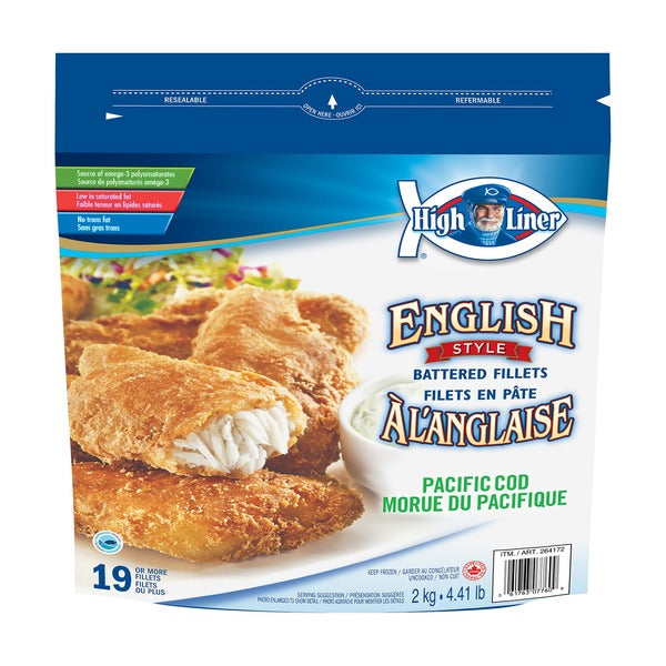 High Liner English Style Cod Fillets