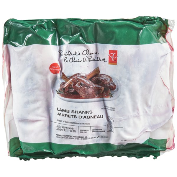 President's Choice Australian Lamb Shanks