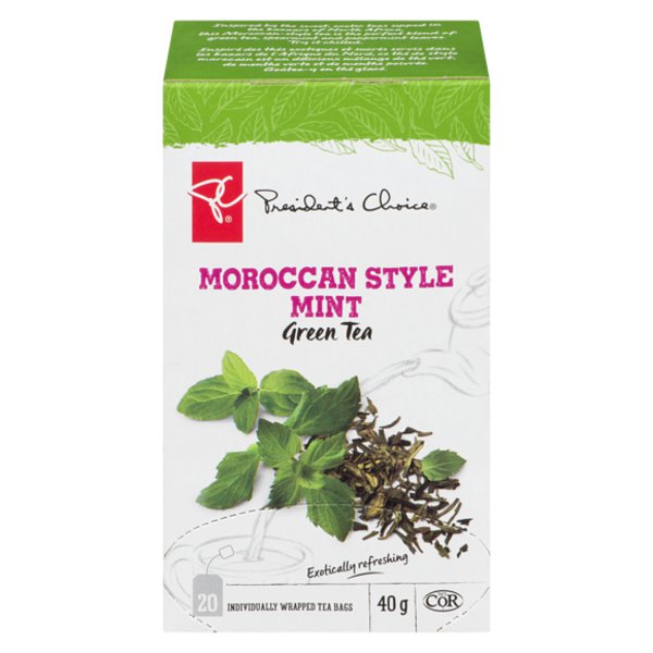 President's Choice Moroccan Style Mint Green Tea
