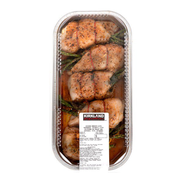 Chicken Breasts With Asparagus, Spinach & Feta