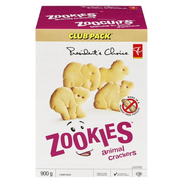 President's Choice Zookies Animal Crackers