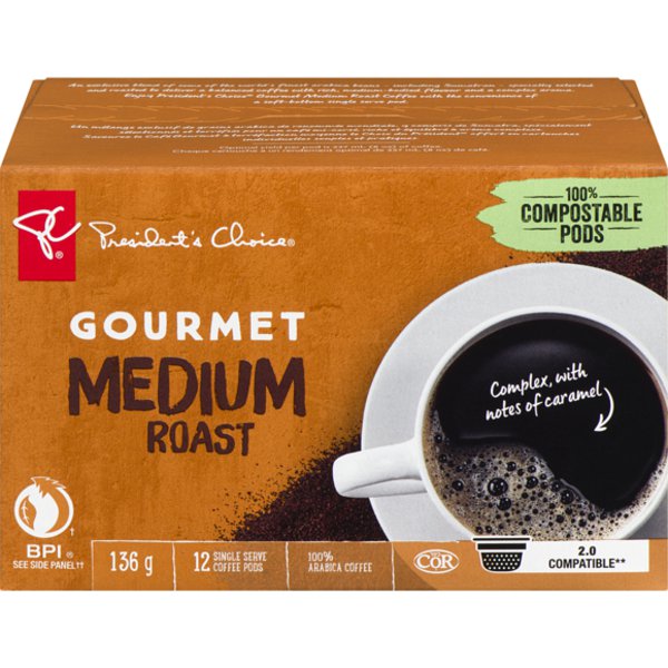 President's Choice Gourmet Single Serve Coffee Pods