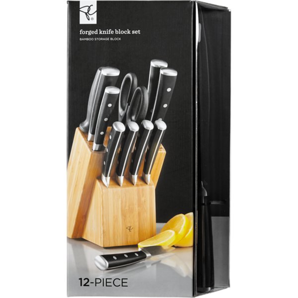 President's Choice 12 Piece Forged Knife Block