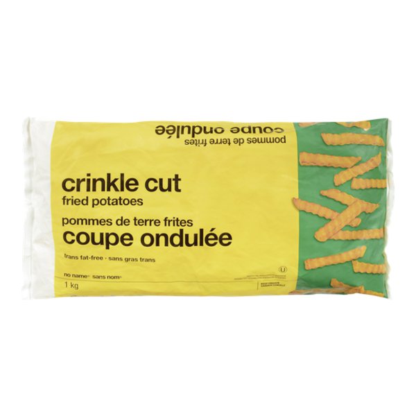No Name Crinkle Cut French Fries
