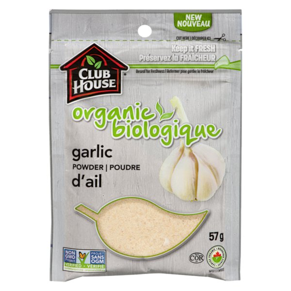 Club House Organic Garlic Powder