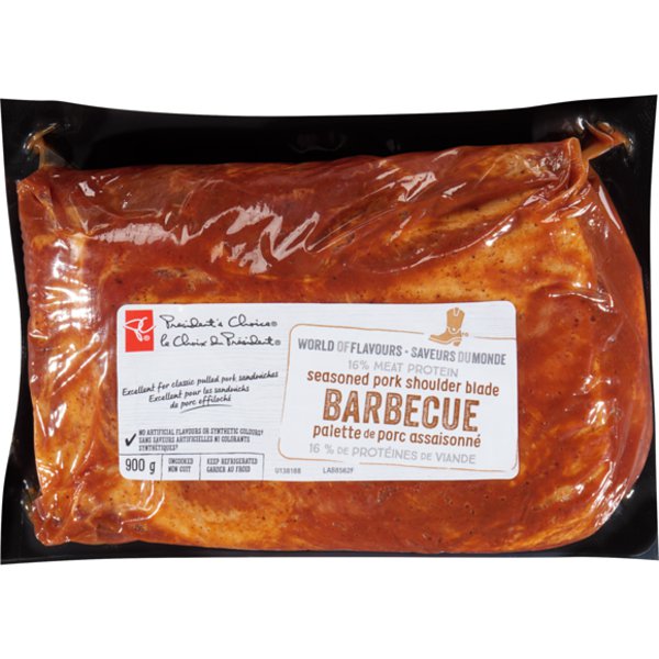 Presidents Choice WOF Southern Barbecue Pulled Pork