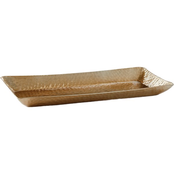 Presidents Choice Hammered Gold Rectable Tray