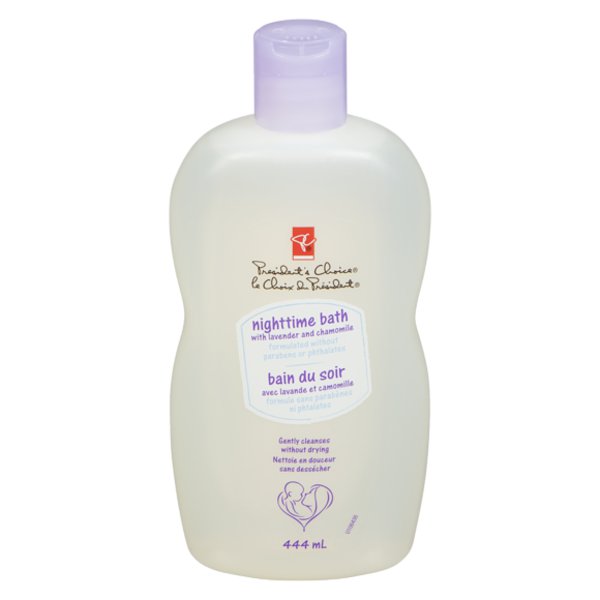 Presidents Choice Babys Lavender & Chamomile Nighttime Bath