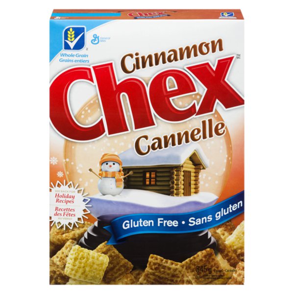 Chex Gluten Free General Mills Cinnamon Cereal