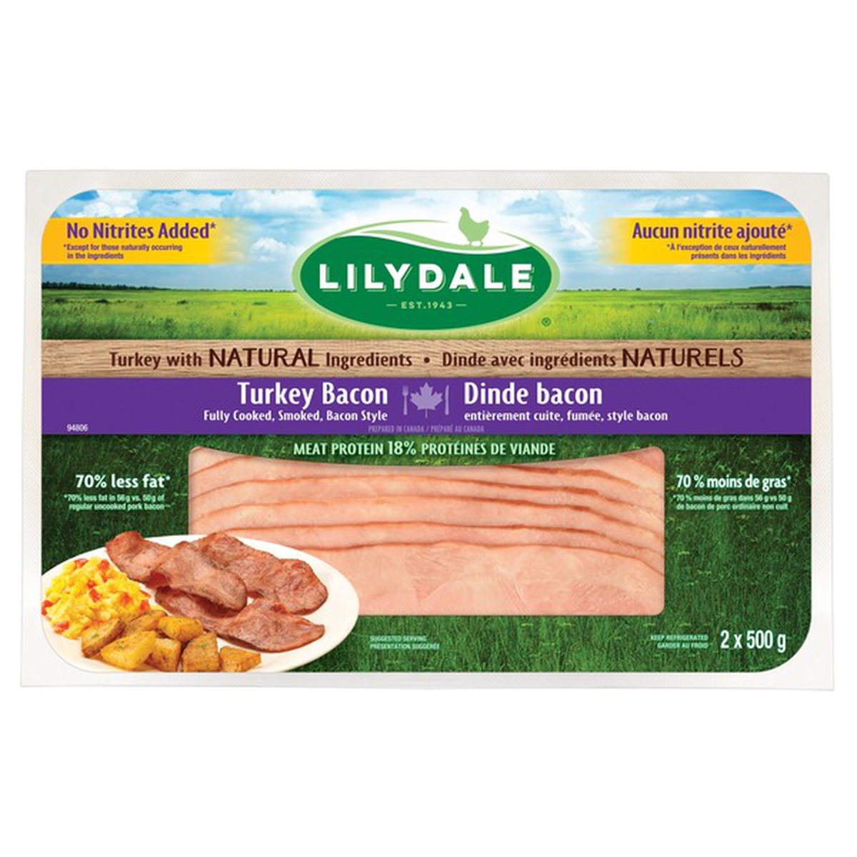 Lilydale Natural Turkey Bacon