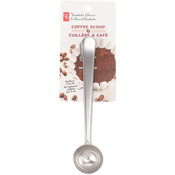 Presidents Choice Coffee Scoop With Clip