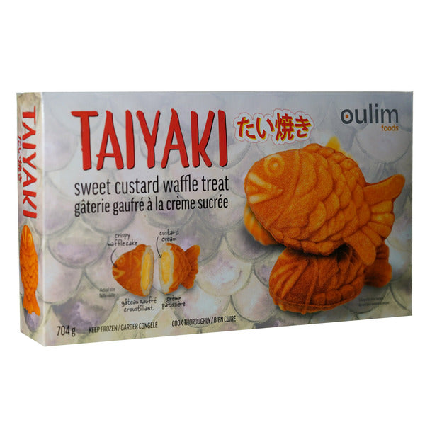 Taiyaki Sweet Custard Waffle Treats