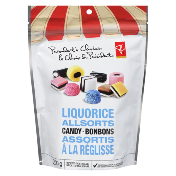 President's Choice Regular Licorice Allsorts Candy