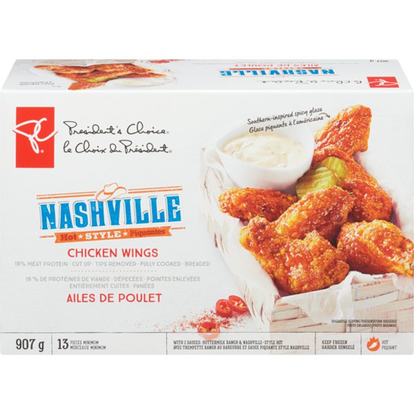 Presidents Choice Nashville Breaded Chicken Wing