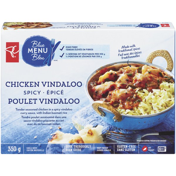 Presidents Choice Spicy Chicken Vindaloo